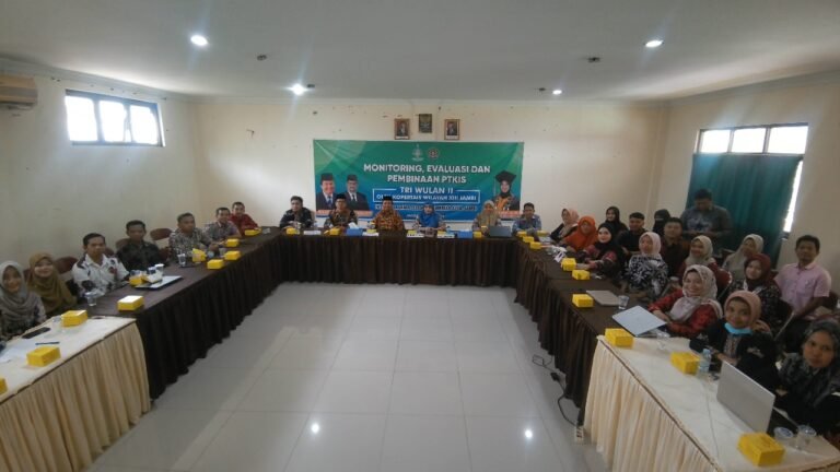 Pembinaan dan Evaluasi Triwulan II Kopertais Wilayah XIII Jambi: Strategi Eksistensi dan Peningkatan Mutu
