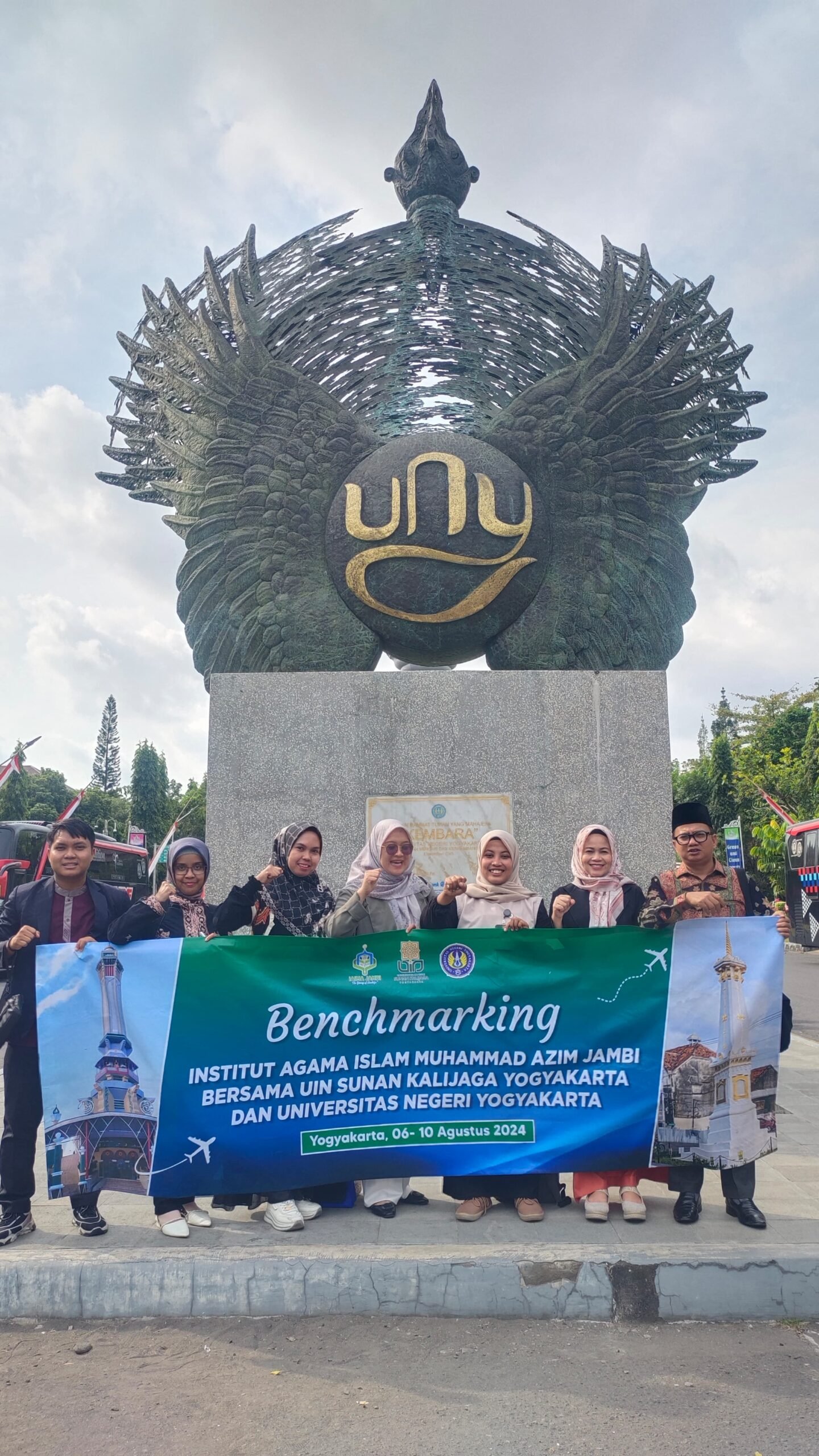 IAIMA Jambi Gelar Benchmark ke UIN Yogyakarta: Bahas Perbaikan Mutu Perguruan Tinggi dan Akreditasi Prodi