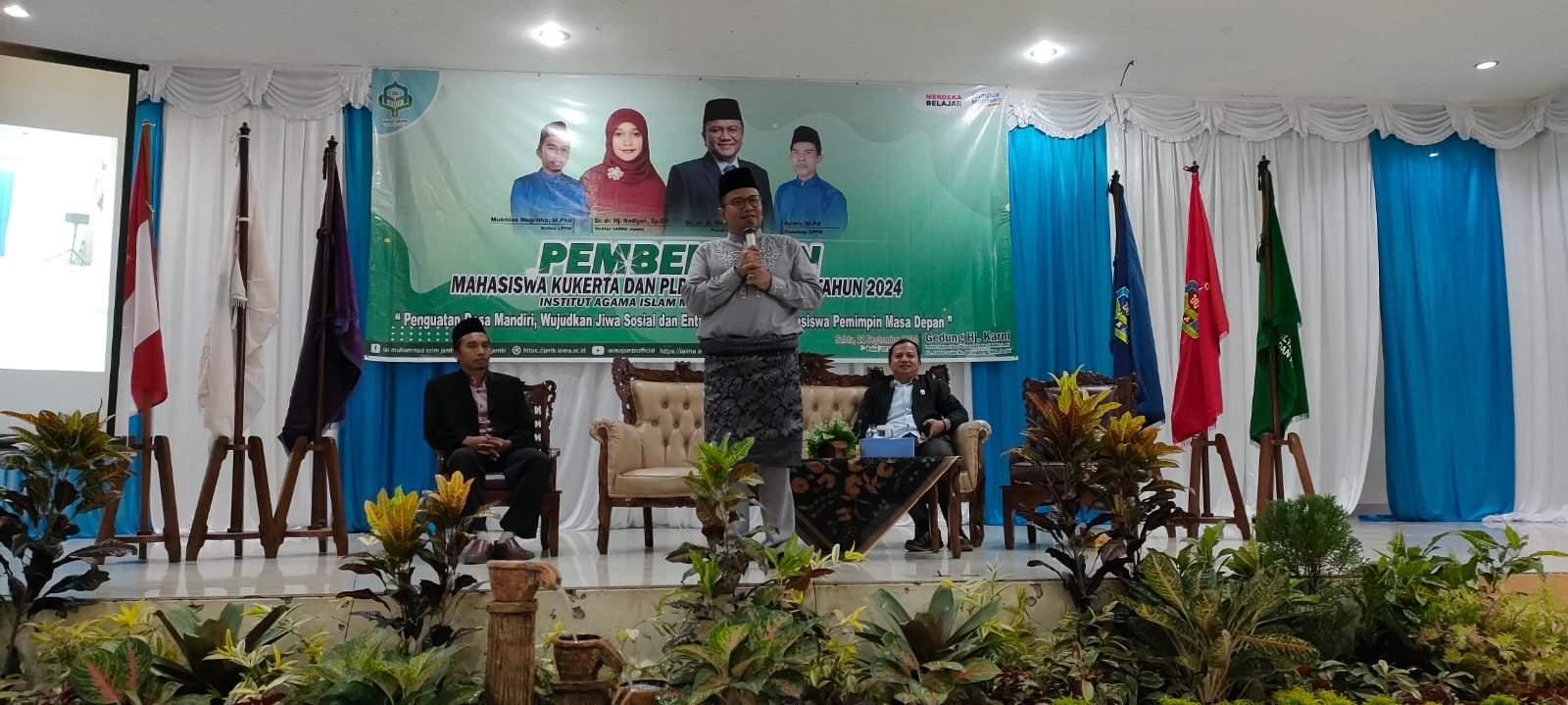 IAIMA Jambi Gelar Pembekalan Mahasiswa Kukerta dan PLP: Penguatan Desa Mandiri, Jiwa Sosial, dan Entrepreneurship Mahasiswa