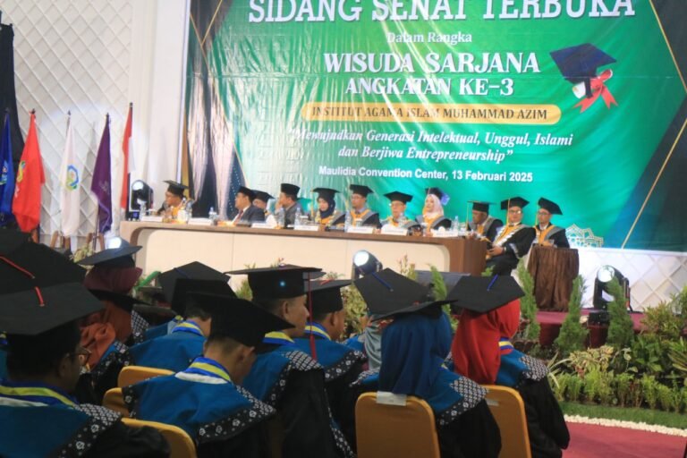 Institut Agama Islam Muhammad Azim Jambi Wisudakan 210 Mahasiswa dalam Gelaran Penuh Makna