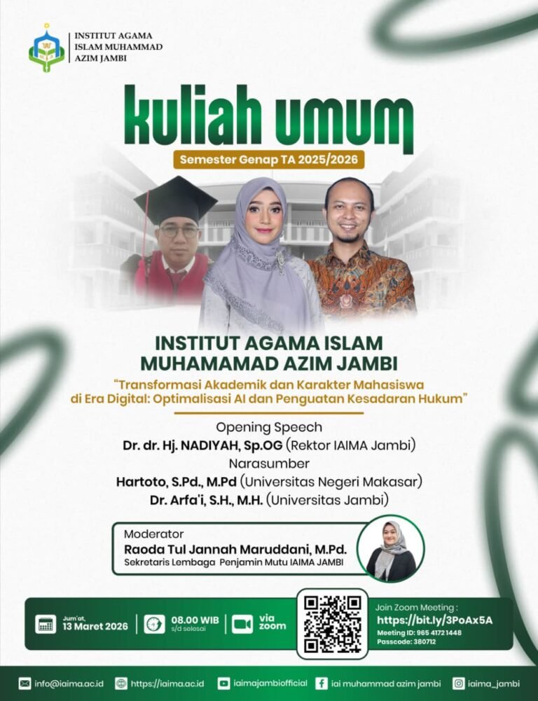IAIMA Jambi Tegaskan Komitmen Transformasi Digital Lewat Kuliah Umum 2026