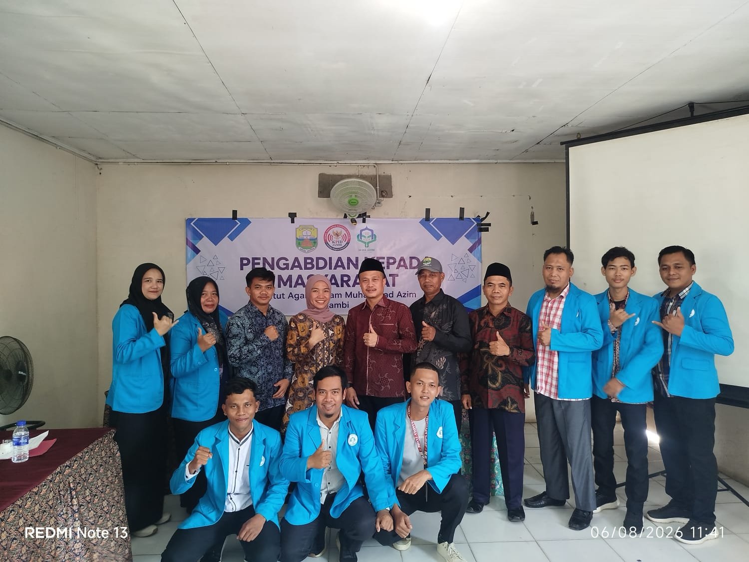 Gelar PkM, Mahasiswa IAIMA Jambi dan KPID Edukasi Warga Tingkatkan Literasi Media